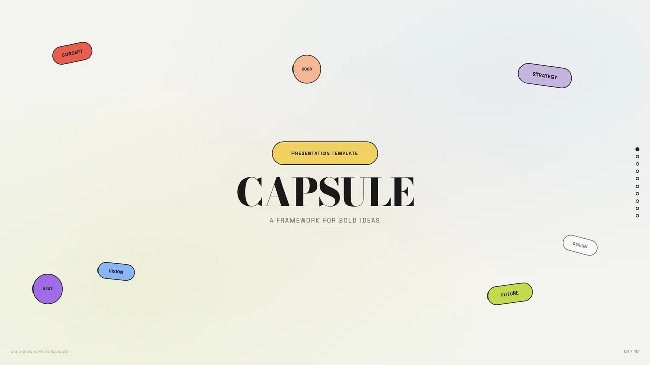 Capsule slide preview