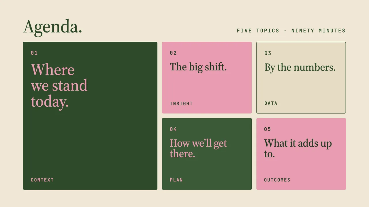 Editorial Forest slide preview