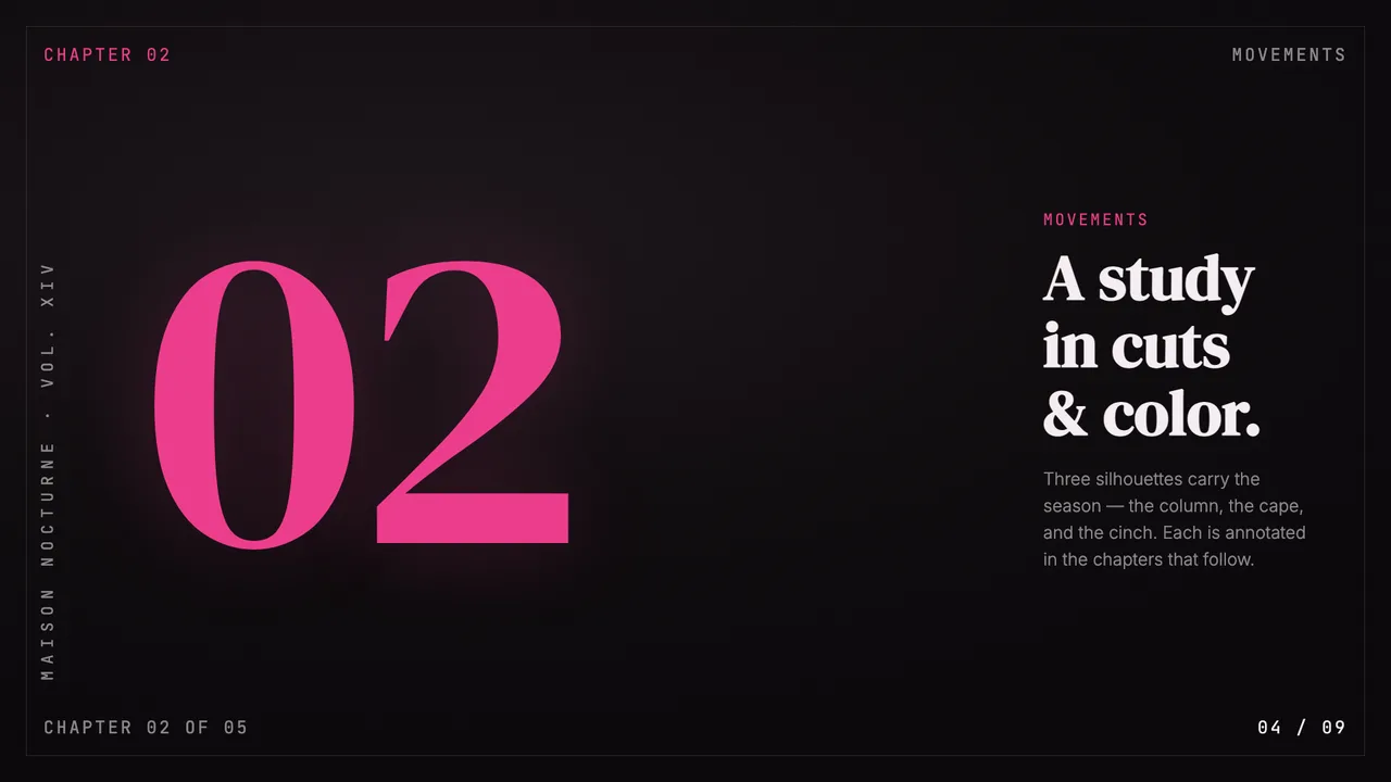 Pink Script — After Hours slide preview